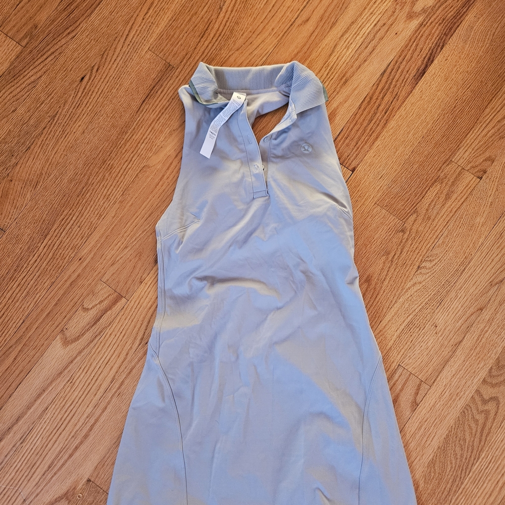 Lululemon Athletica Gray Polo Dress